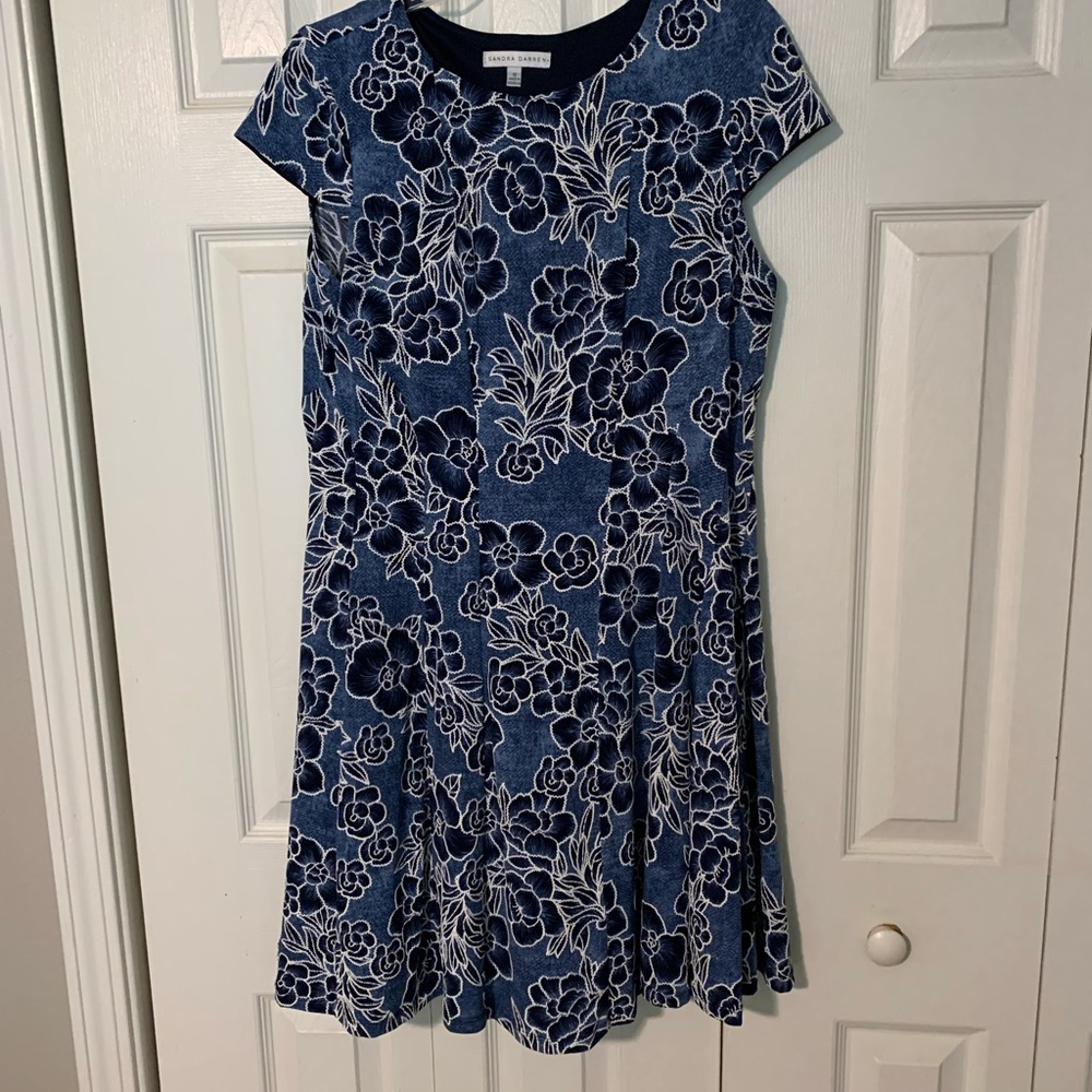 Blue dress